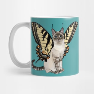 Eastern Tiger Swallowtail Flitter Kitty Mug